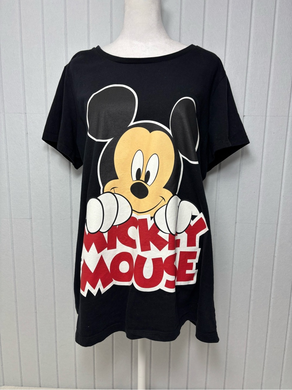 Disney Black Mickey Mouse Graphic Kids‎ women size XL